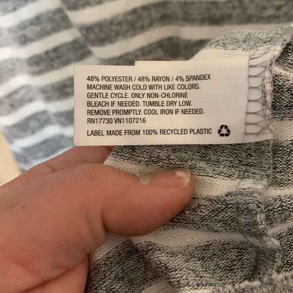 Womens xs soft stripe shirt - Picture 3 of 5